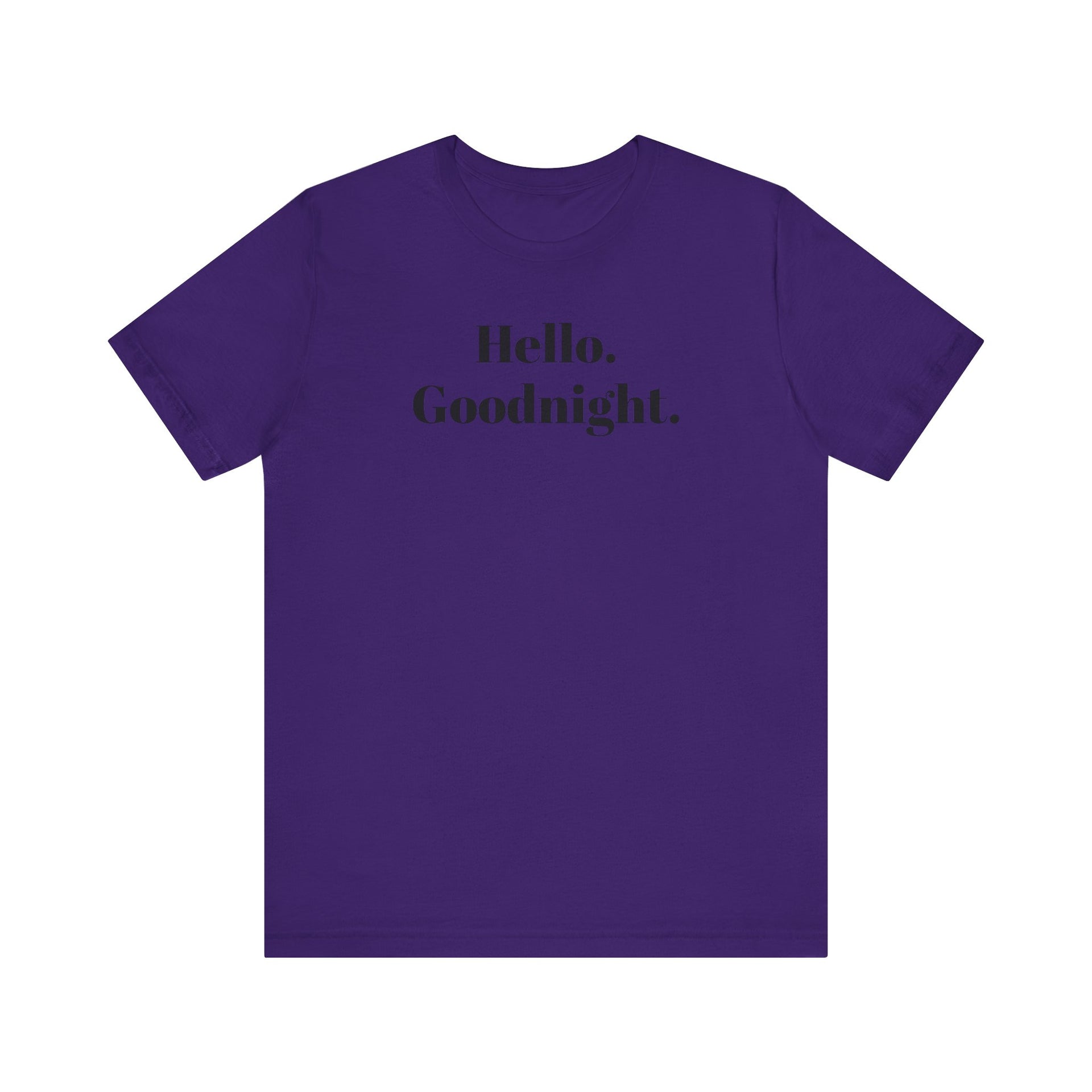 T-Shirt Hello Goodnight Carribean Greeting