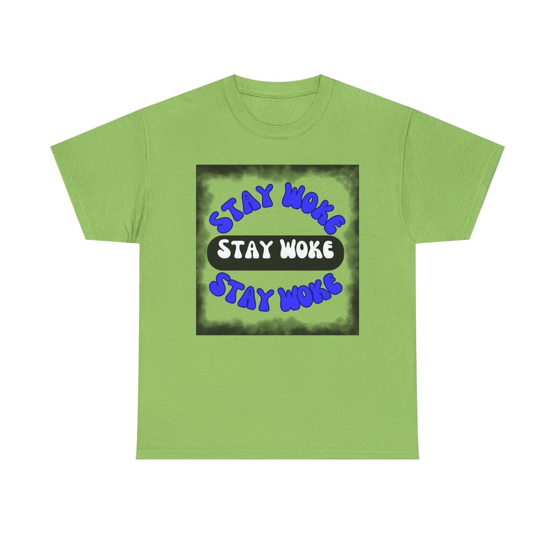 Stay Woke Reminder-Unisex Heavy Cotton Tee