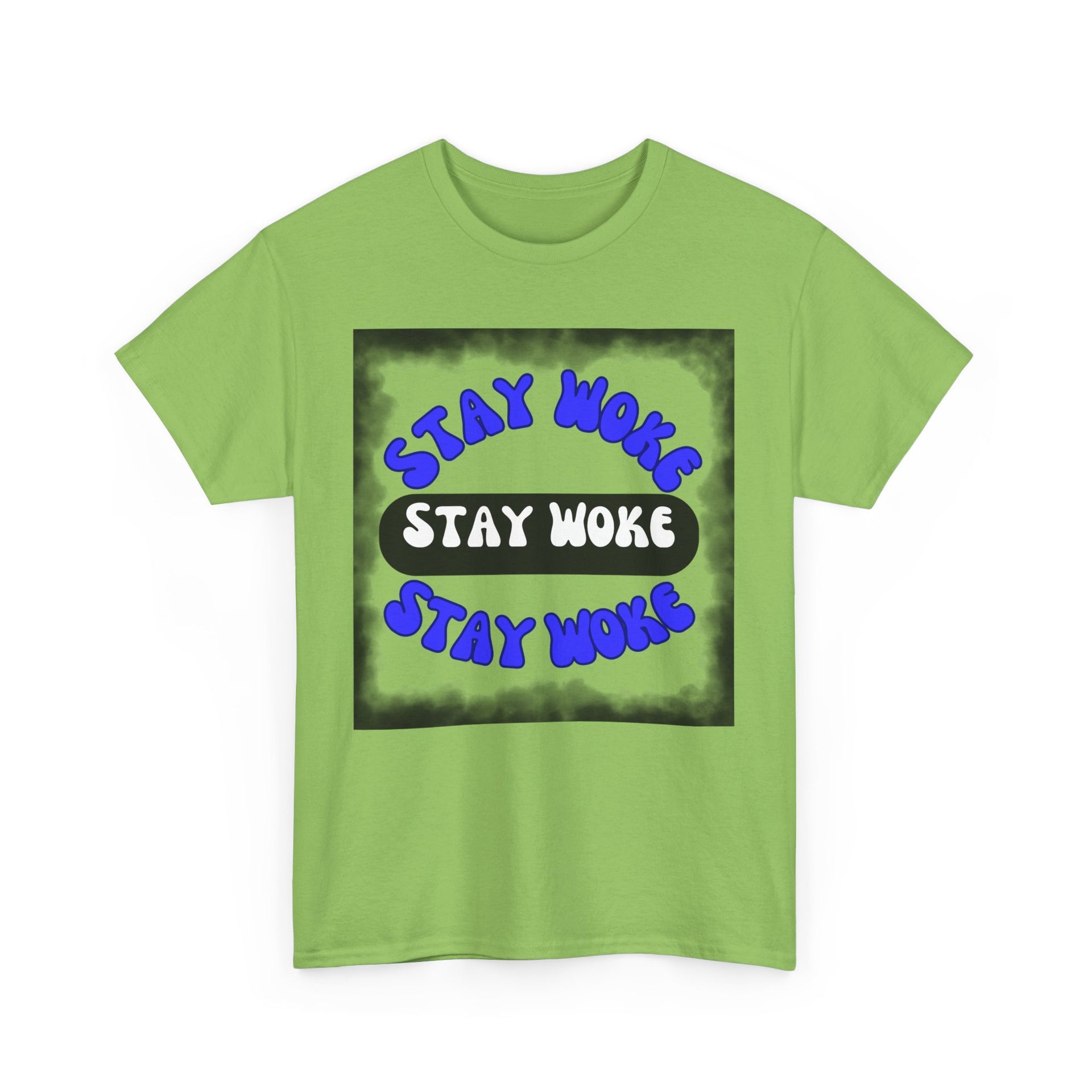 Stay Woke Reminder-Unisex Heavy Cotton Tee