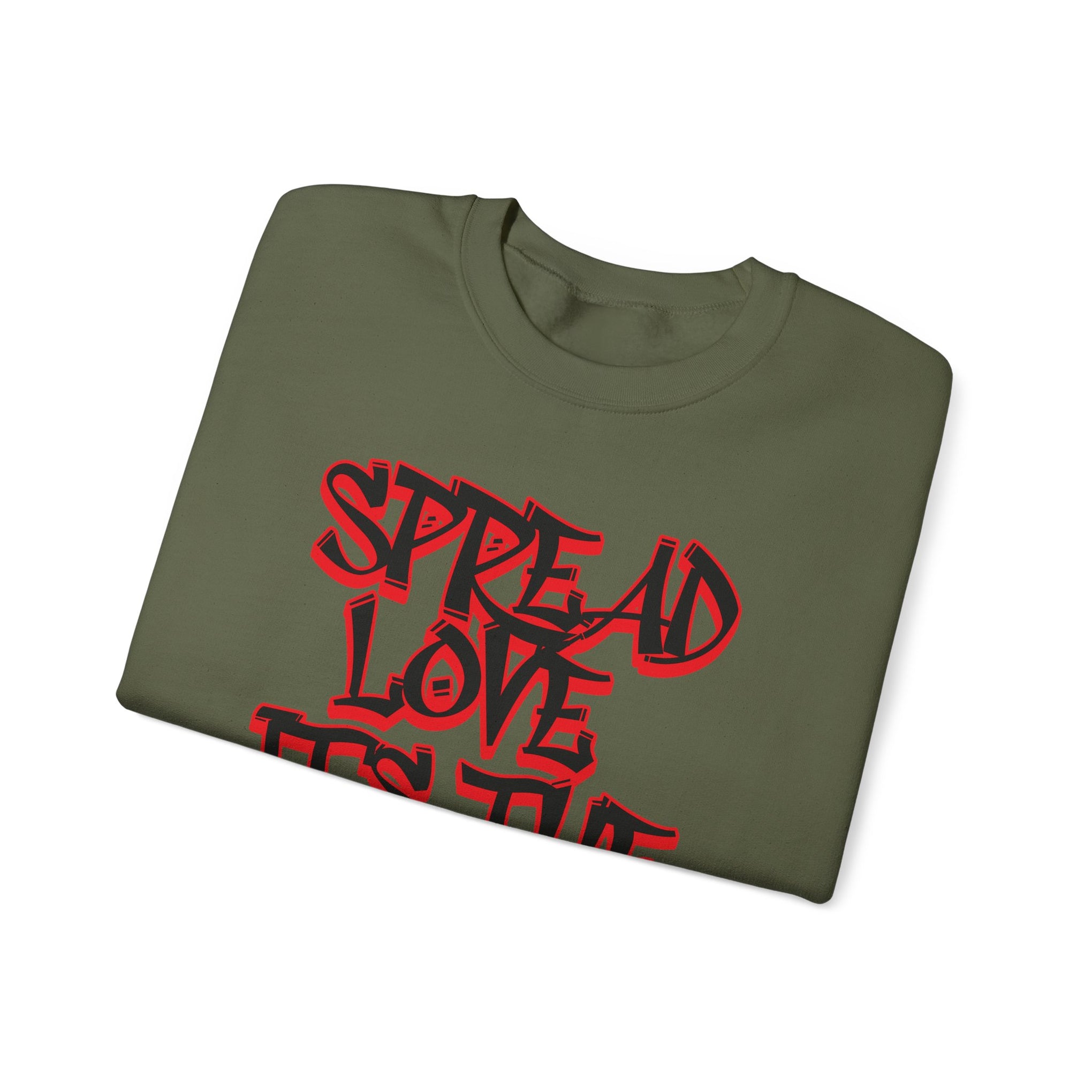 Spread Love Christian Sweatshirt | Unisex Heavy Blend Crewneck
