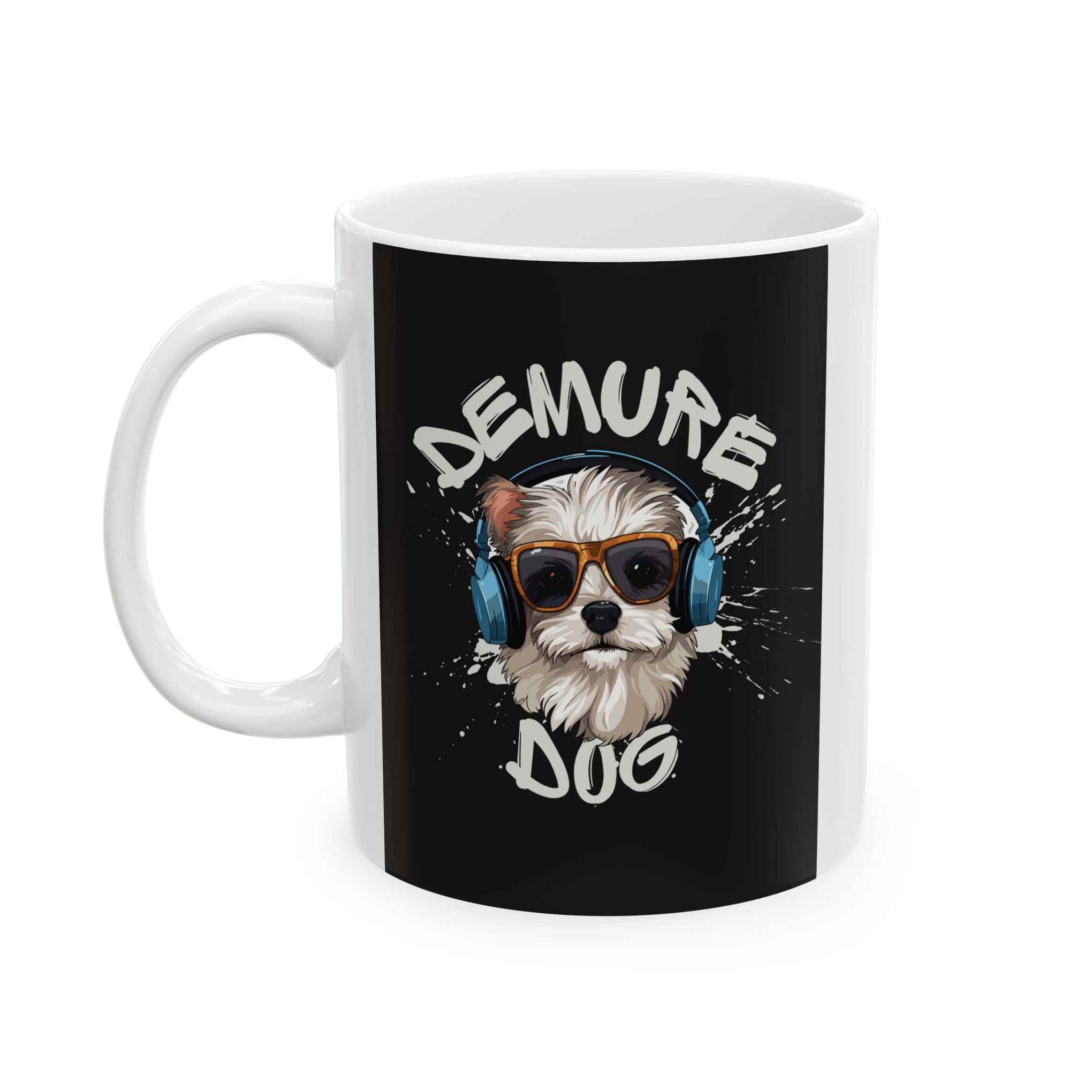 Funny Ceramic Mug - Perfect Gift for Coffee and Dog Lovers