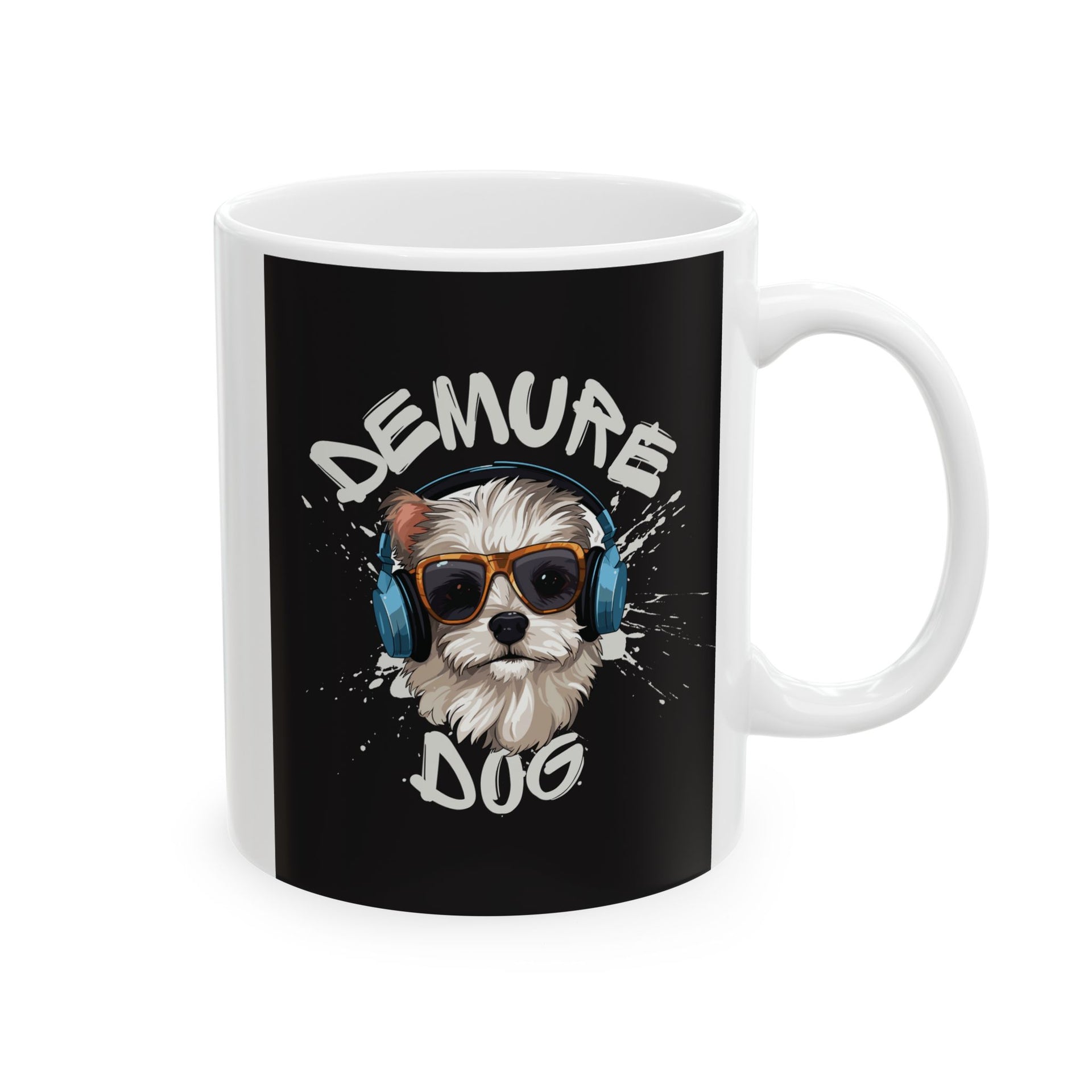 Funny Ceramic Mug - Perfect Gift for Coffee and Dog Lovers