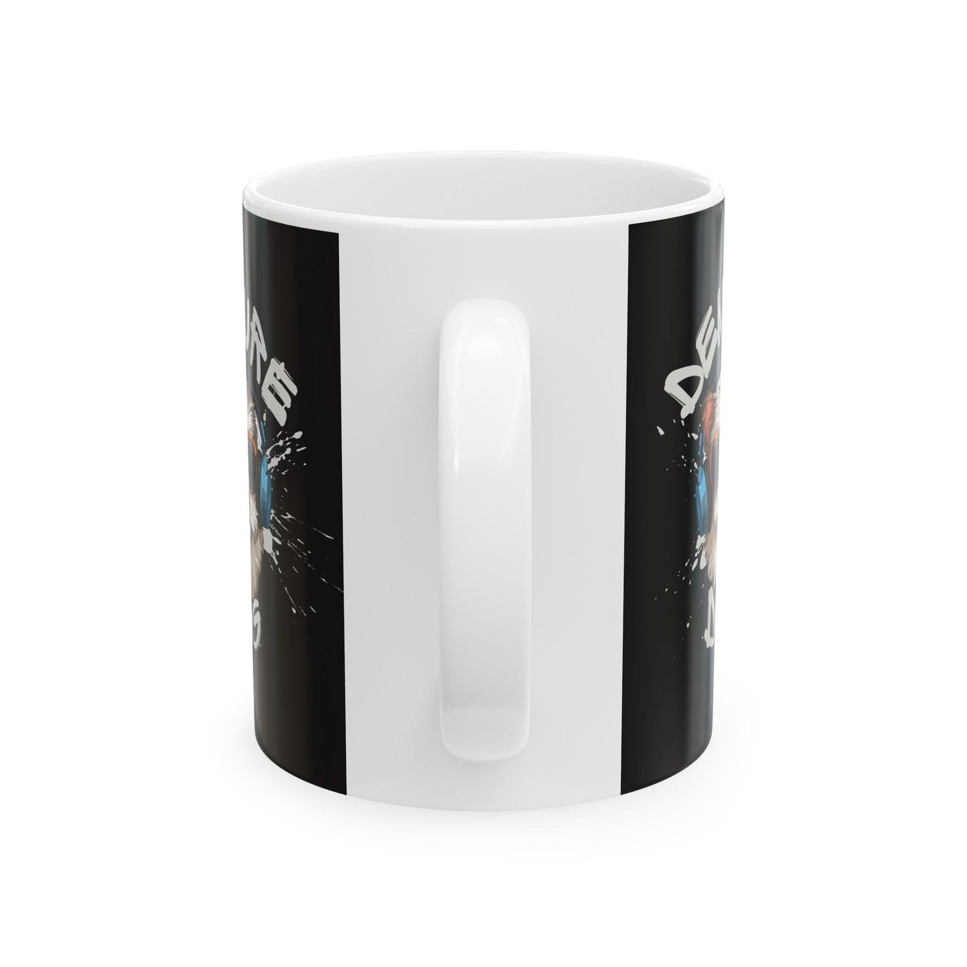 Funny Ceramic Mug - Perfect Gift for Coffee and Dog Lovers