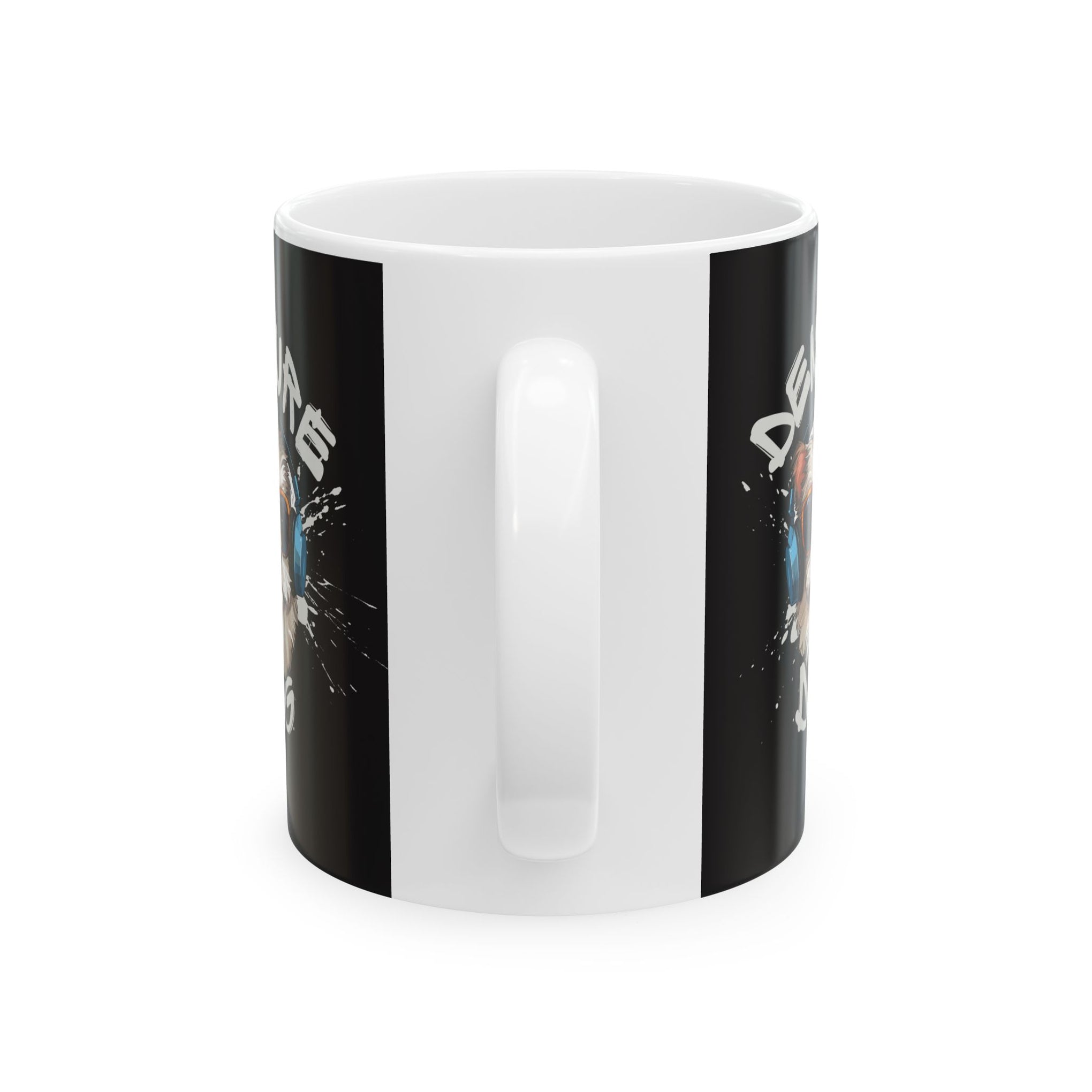 Funny Ceramic Mug - Perfect Gift for Coffee and Dog Lovers
