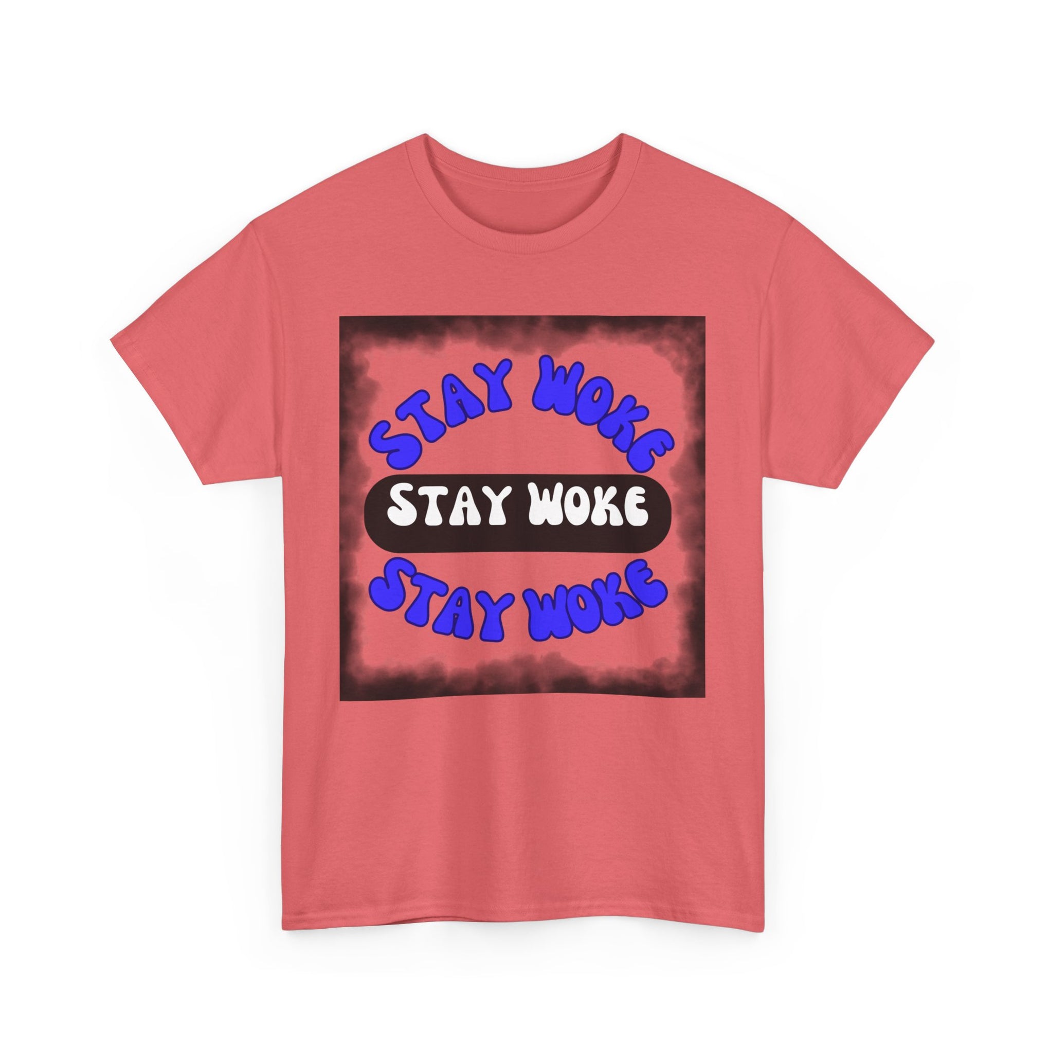 Stay Woke Reminder-Unisex Heavy Cotton Tee