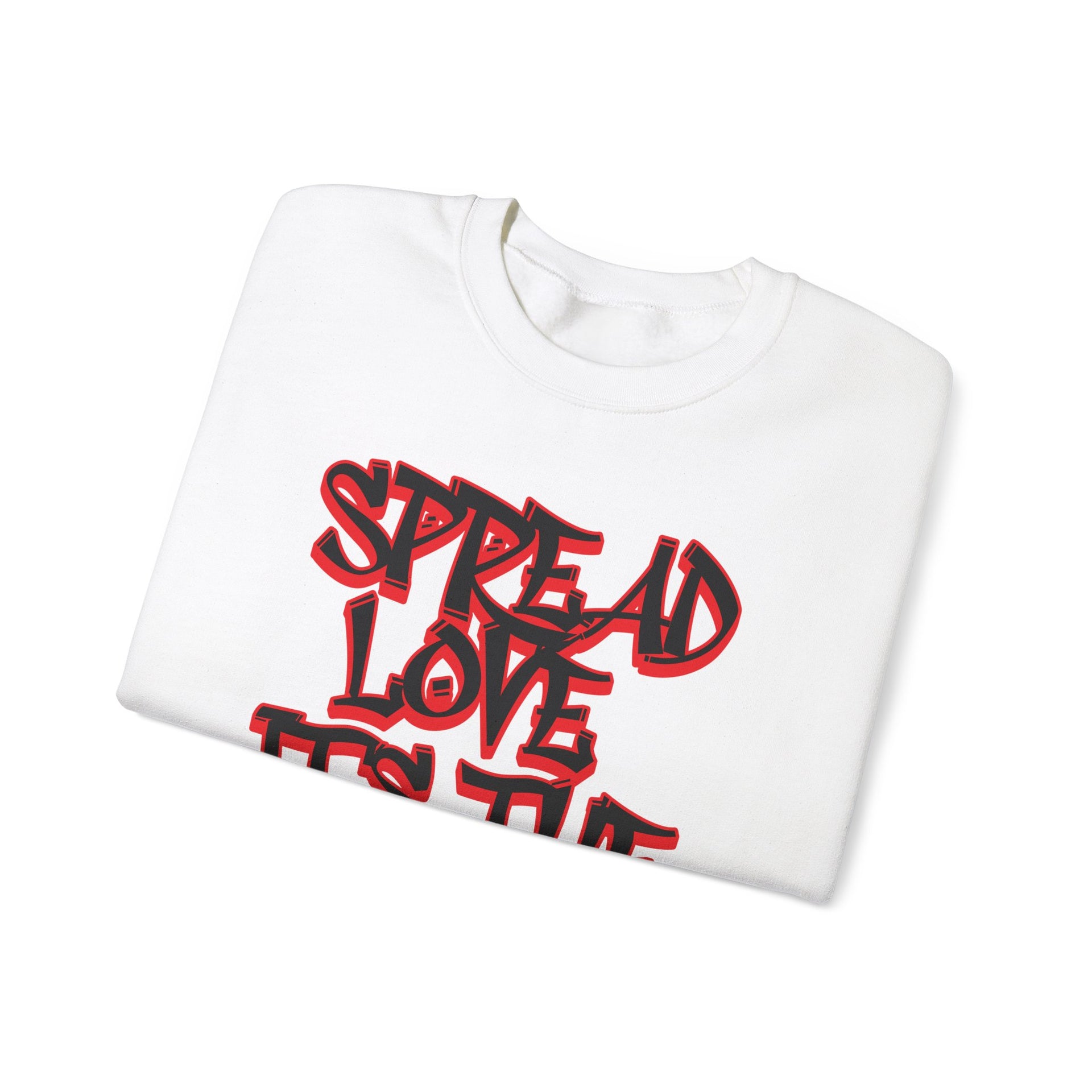 Spread Love Christian Sweatshirt | Unisex Heavy Blend Crewneck