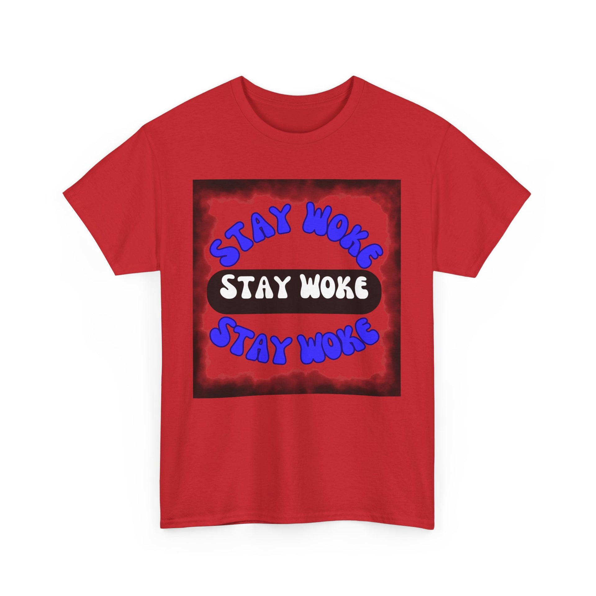 Stay Woke Reminder-Unisex Heavy Cotton Tee
