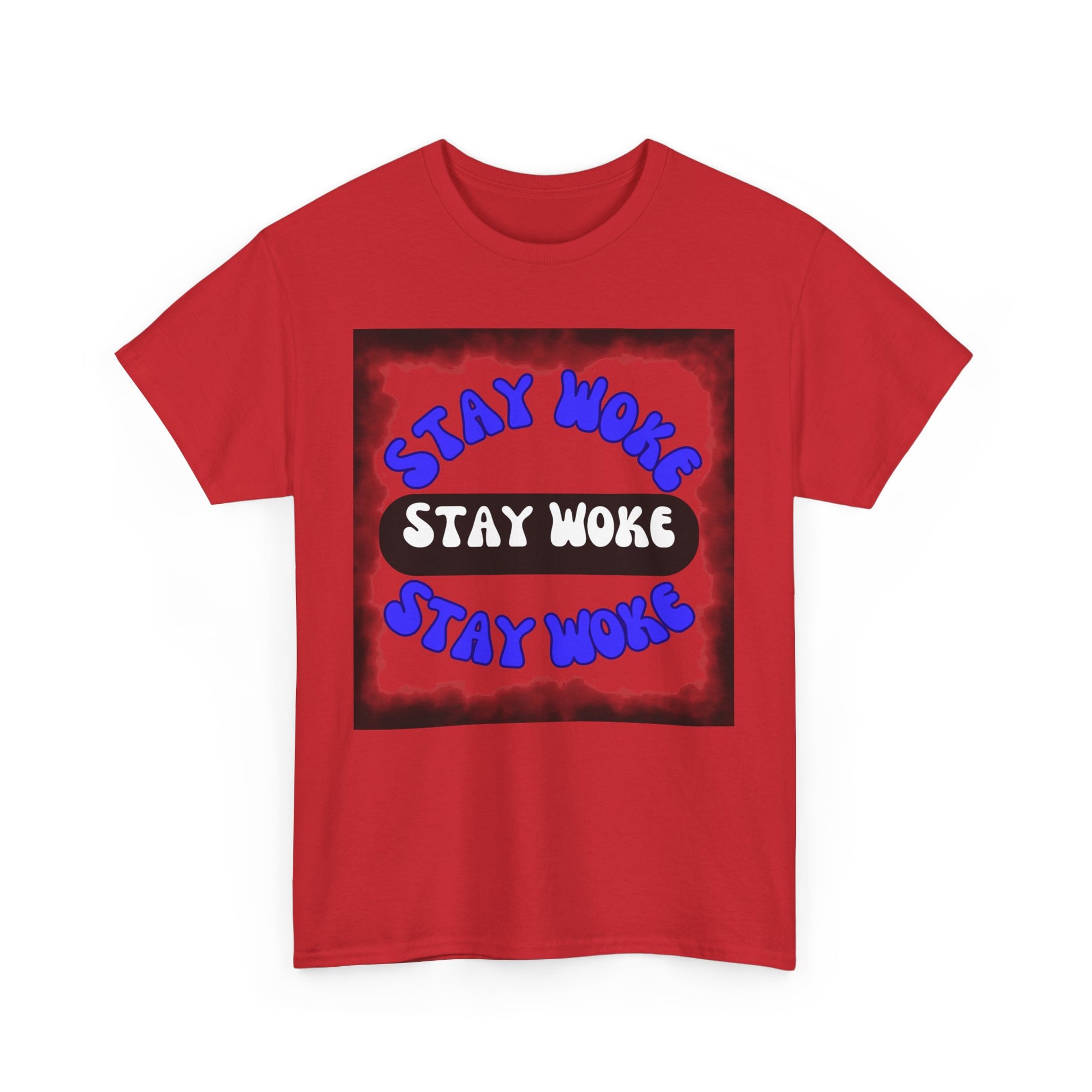 Stay Woke Reminder-Unisex Heavy Cotton Tee