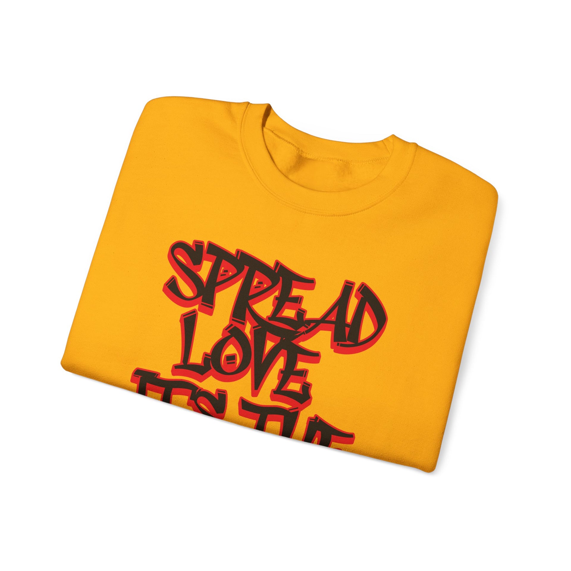 Spread Love Christian Sweatshirt | Unisex Heavy Blend Crewneck