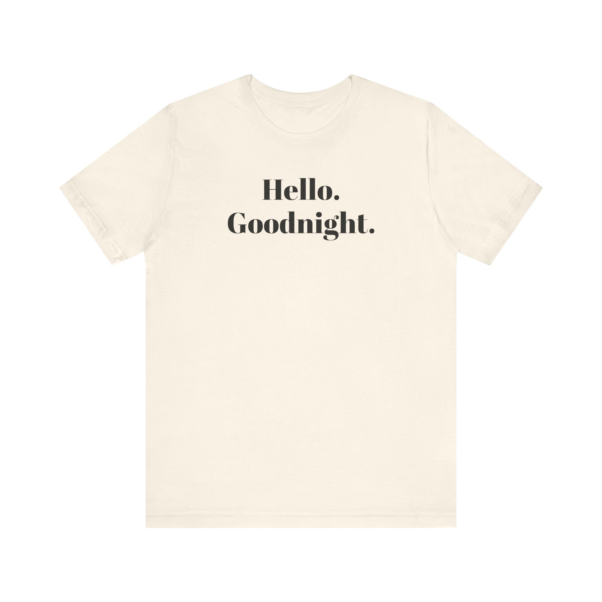 T-Shirt Hello Goodnight Carribean Greeting