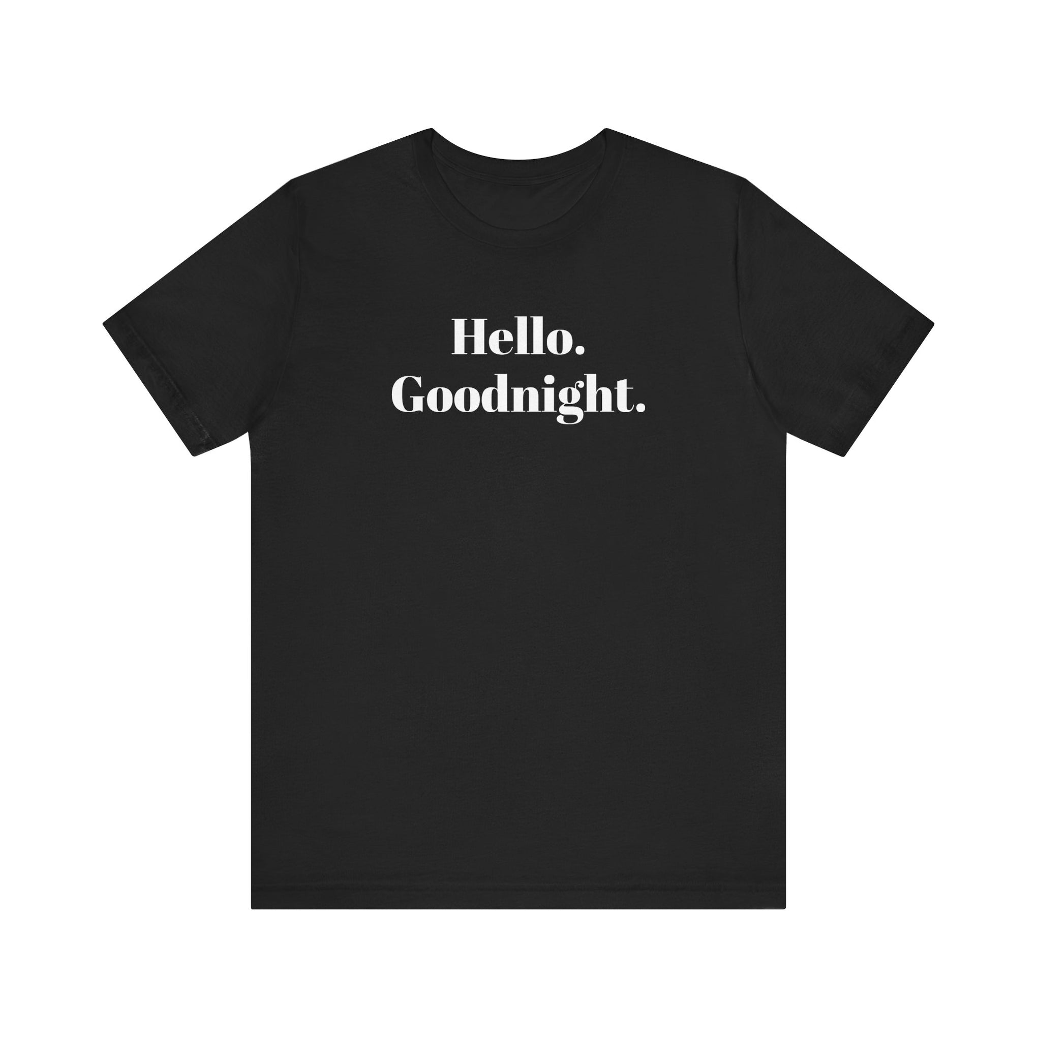 T-Shirt Hello Goodnight Carribean Greeting