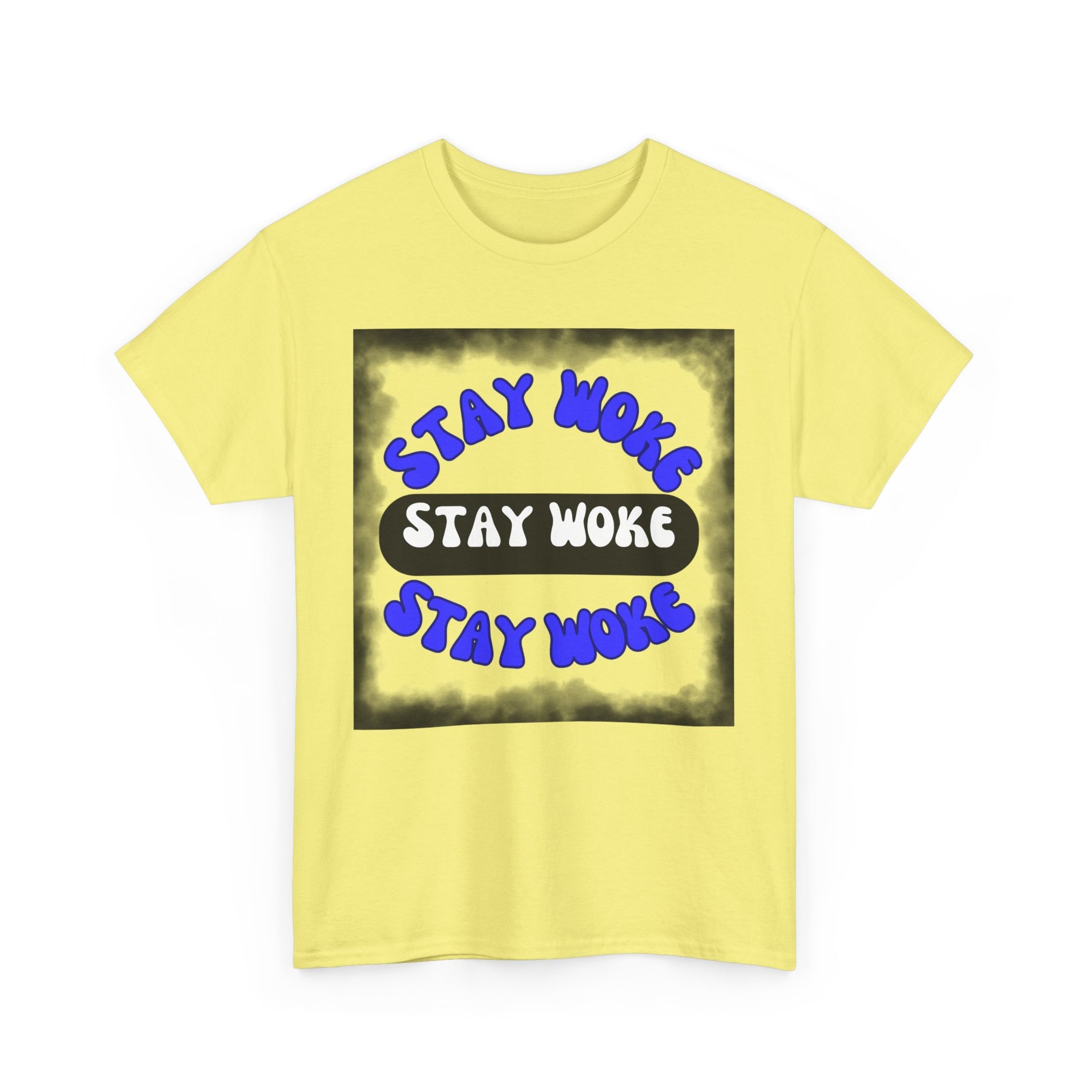 Stay Woke Reminder-Unisex Heavy Cotton Tee