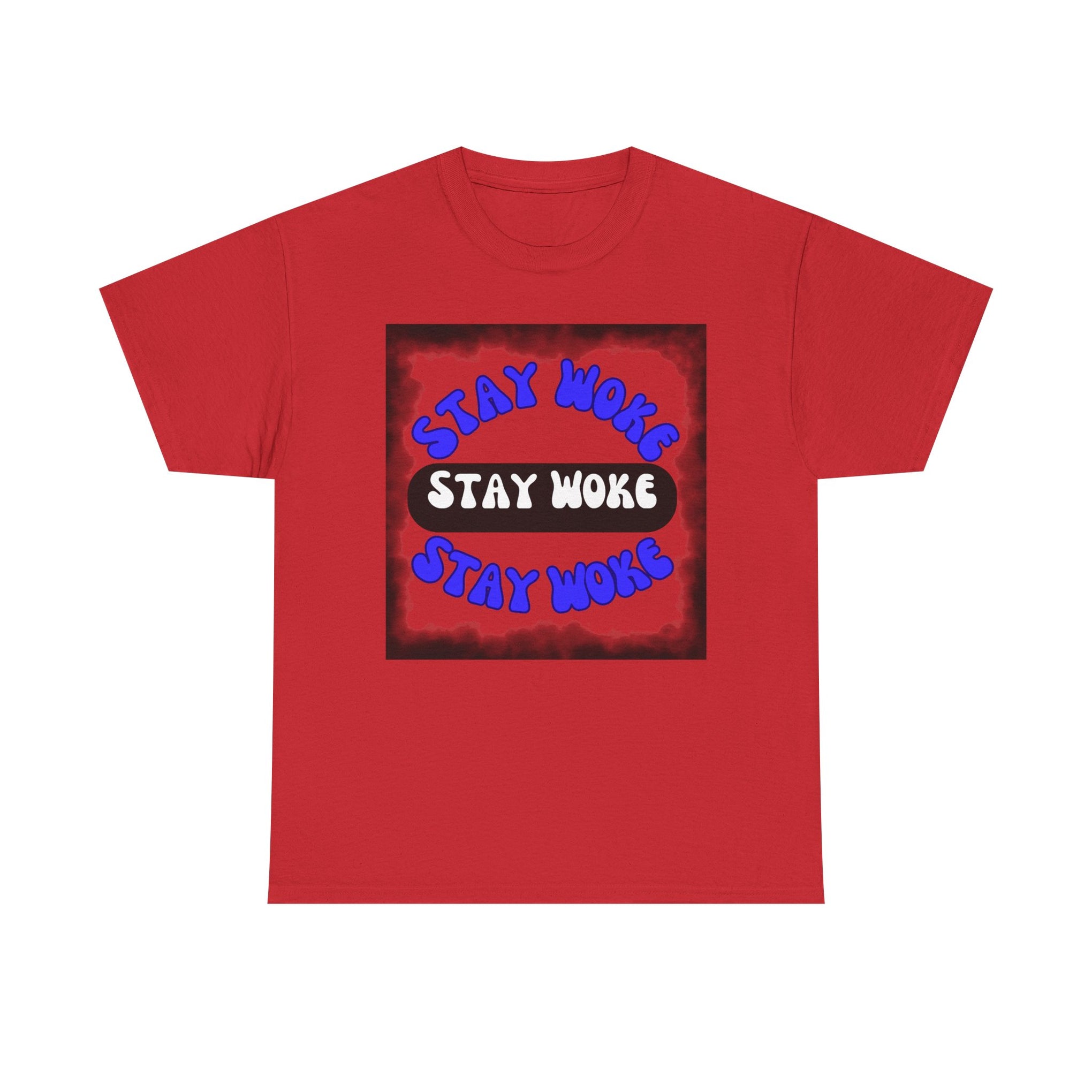 Stay Woke Reminder-Unisex Heavy Cotton Tee