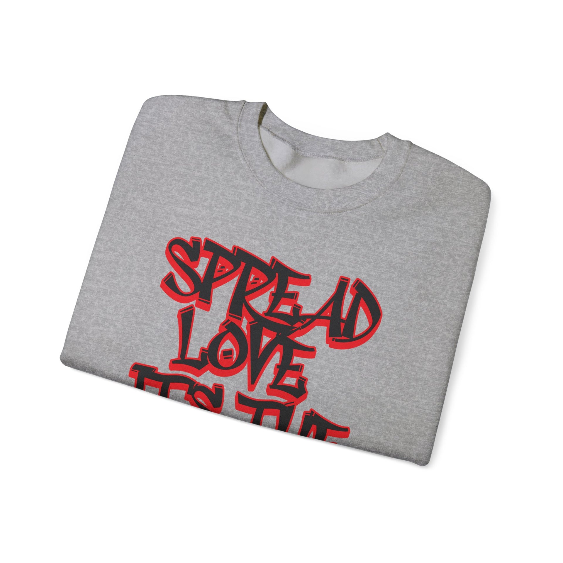 Spread Love Christian Sweatshirt | Unisex Heavy Blend Crewneck